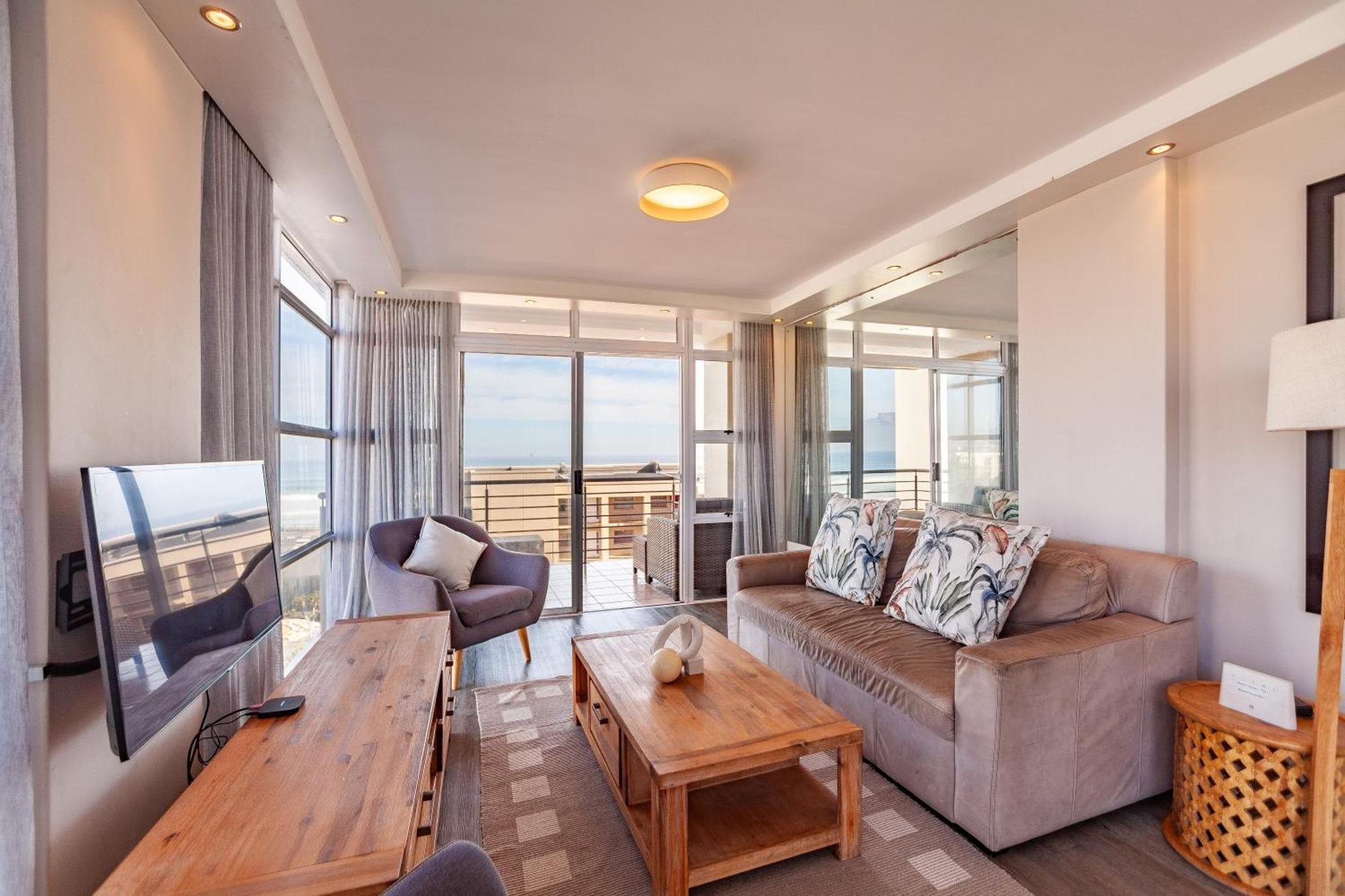 Luxury Ocean View Beachfront 2 Bed -206 The Waves, Blouberg, Cape Town Apartamento *